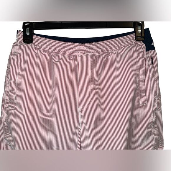 Birddogs Athletic Lined 7” Men’s Shorts Size XL Red and White Striped - Picture 4 of 12